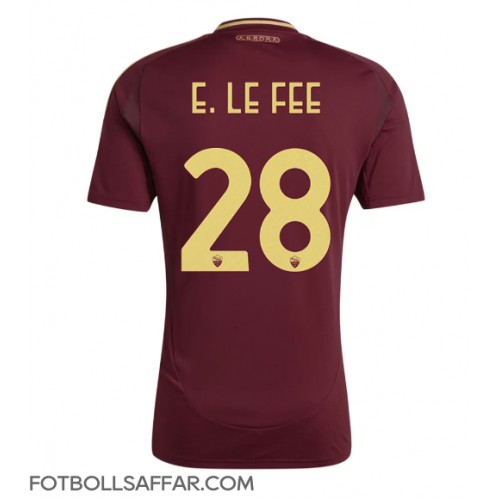 AS Roma Enzo Le Fee #28 Hemmatröja 2024-25 Kortärmad